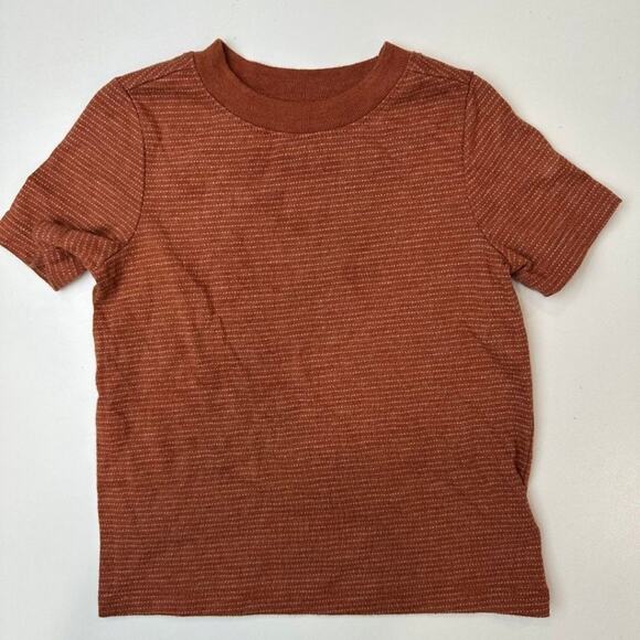 Old Navy Set of 2 Short Sleeve T-Shirt Blue and Brown 18-24M - Picture 4 of 6